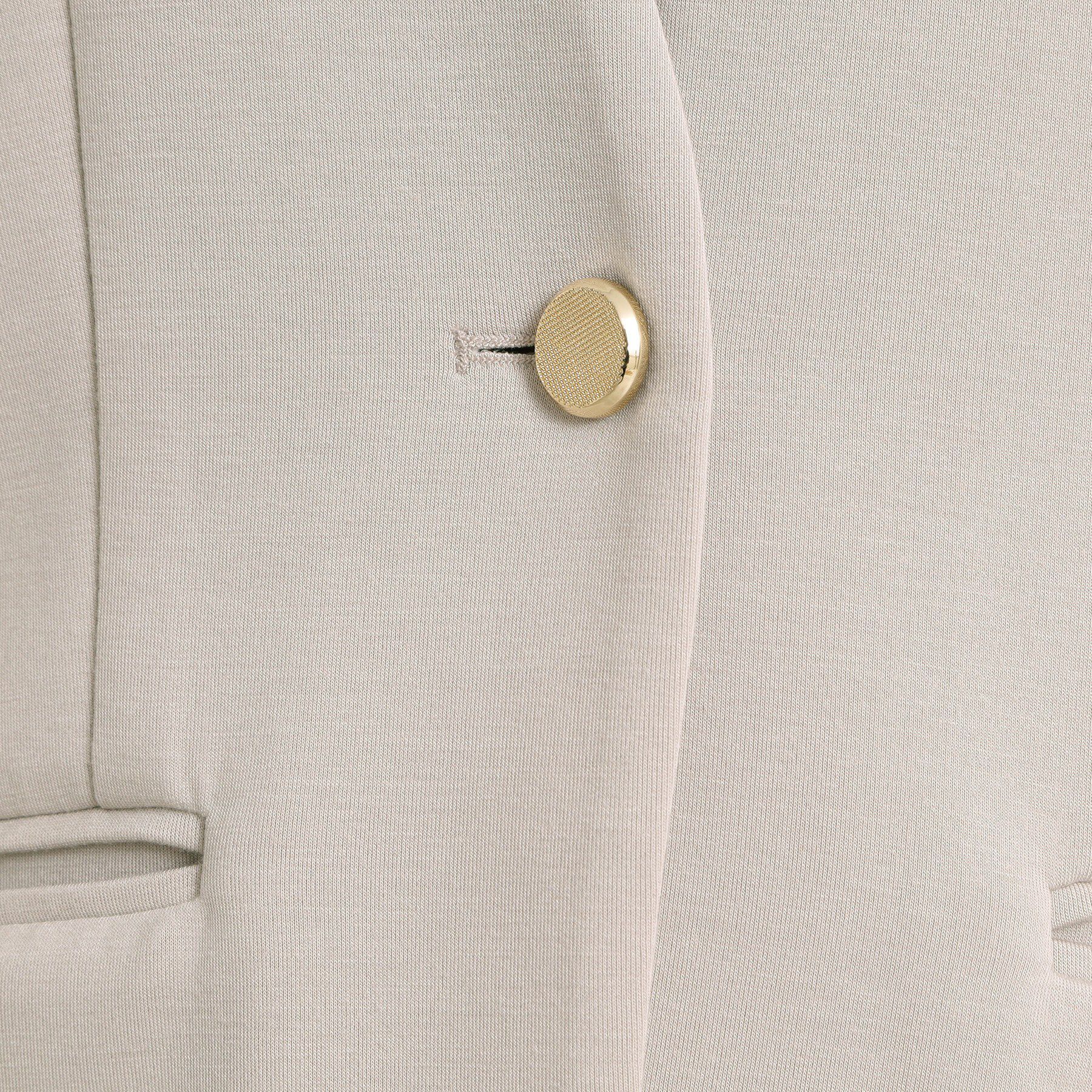 ITS&rsquo;DEMO「【入卒／洗濯機OK／セットアップ可】ダンボールノーカラージャケット」|ノーカラージャケット|