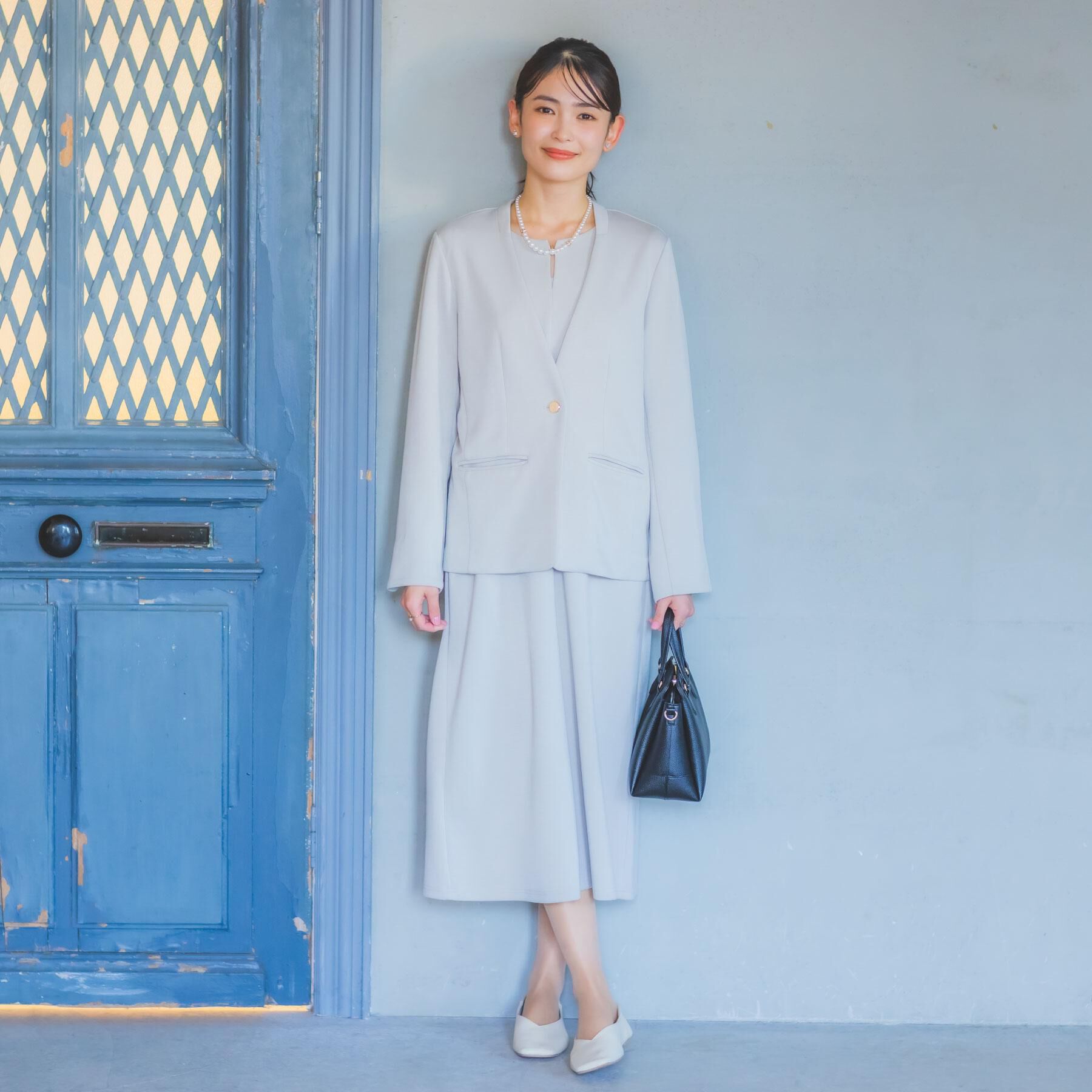 ITS&rsquo;DEMO「【入卒／洗濯機OK／セットアップ可】ダンボールノーカラージャケット」|ノーカラージャケット|