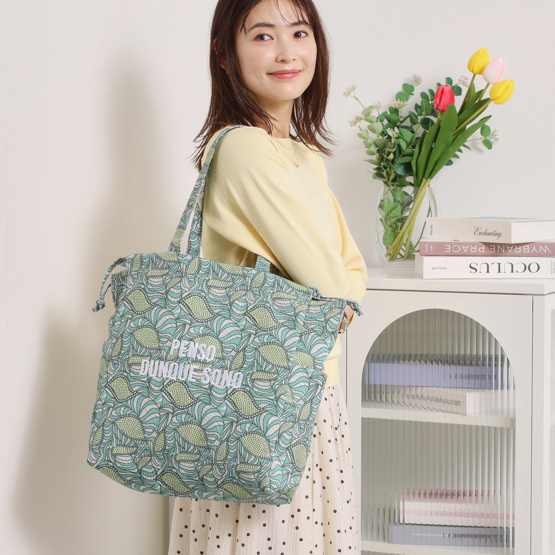 ITS&rsquo;DEMO「【A4対応】ラタプリントトート」|トートバッグ|