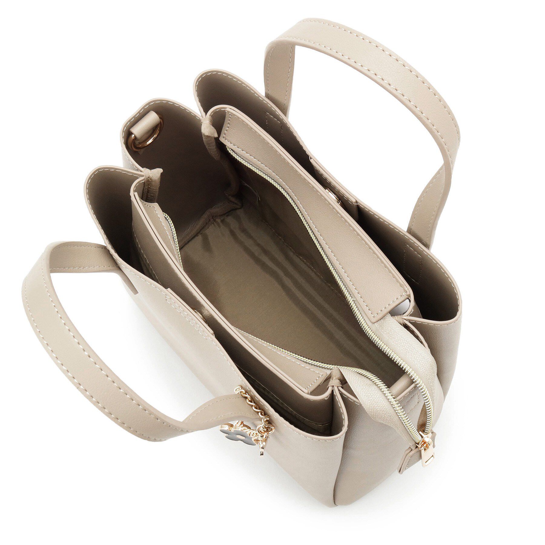 ITS&rsquo;DEMO「フラワーチャーム付2WAYトート」|ハンドバッグ|