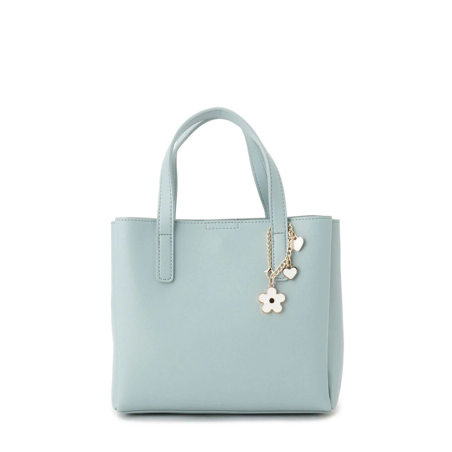 ITS&rsquo;DEMO「フラワーチャーム付2WAYトート」|ハンドバッグ|