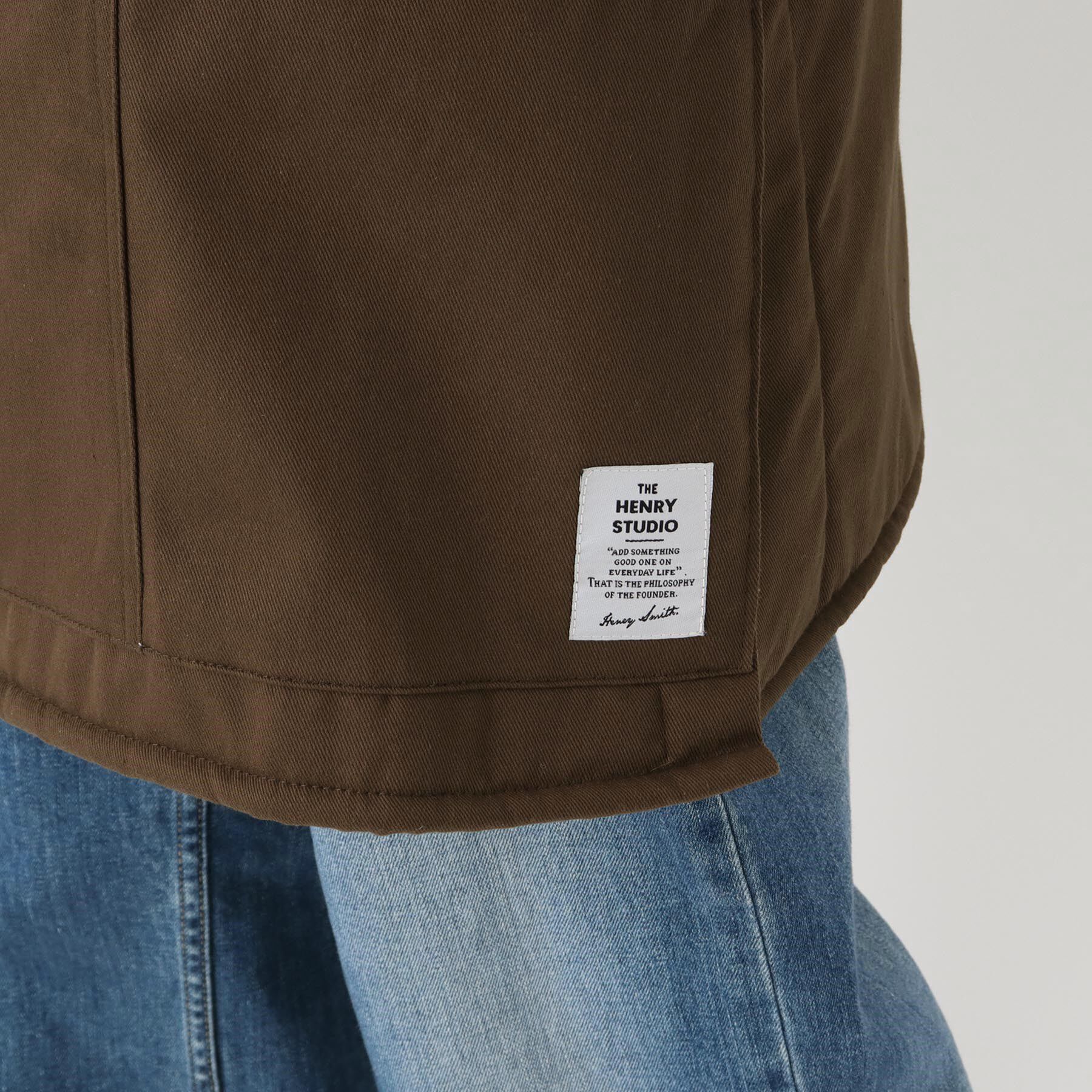 212 KITCHEN STORE「ヘンリースタジオ 裏ボアビブエプロン KH」|食器・キッチングッズ|