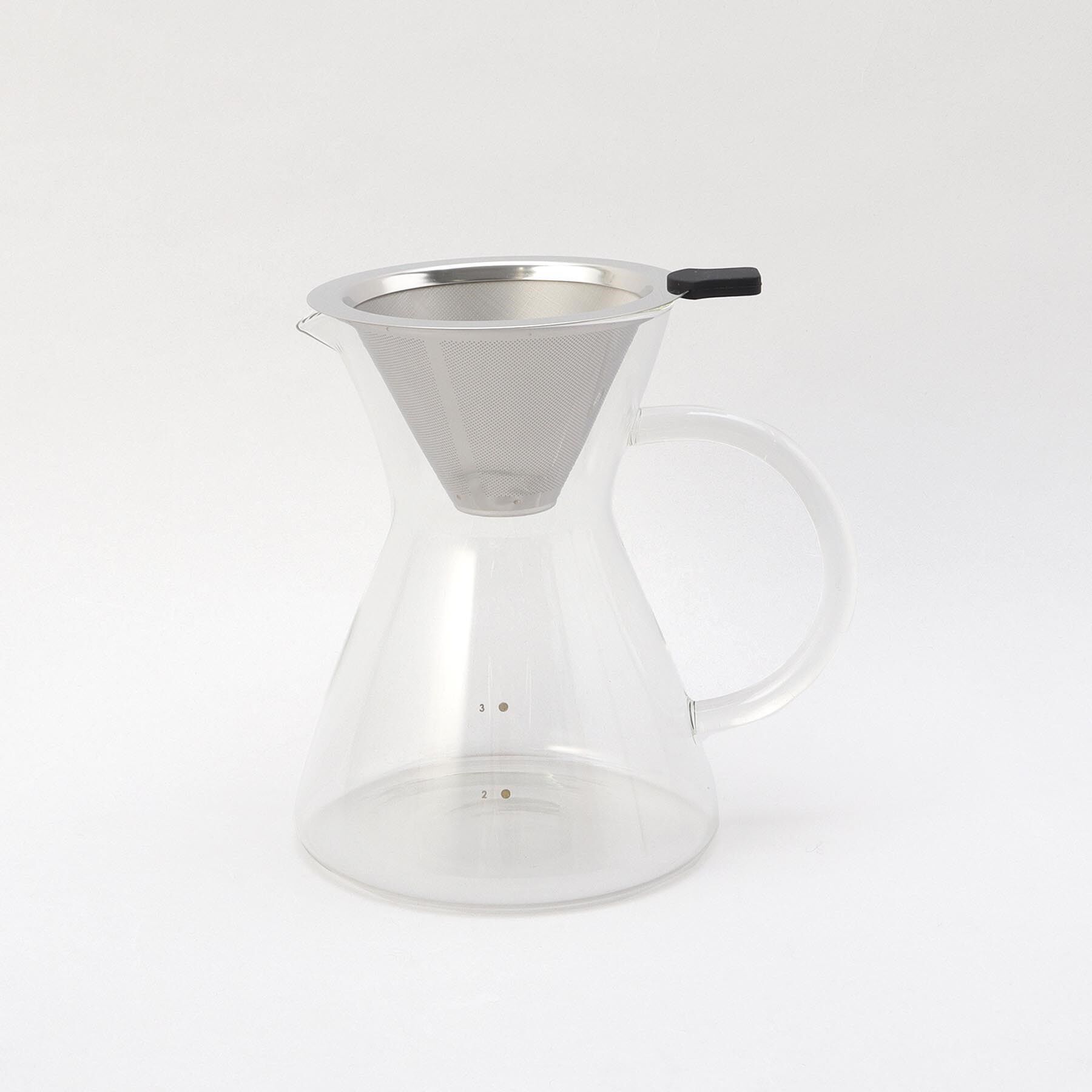 212 KITCHEN STORE「nikii cafe ガラスドリッパー＆サーバー（ステンレスフィルター付き） ＜nikii  ニキ＞」|食器・キッチングッズ|その他