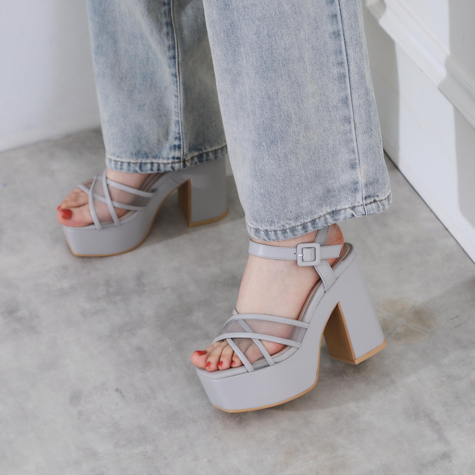 ESPERANZA「ラク盛り厚底サンダルⅢ」|サンダル|