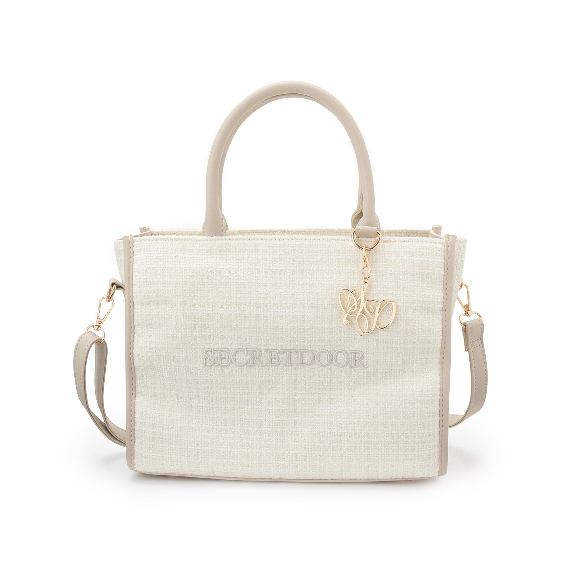 Ober Tashe「2way ツイードトートバッグ」|トートバッグ|