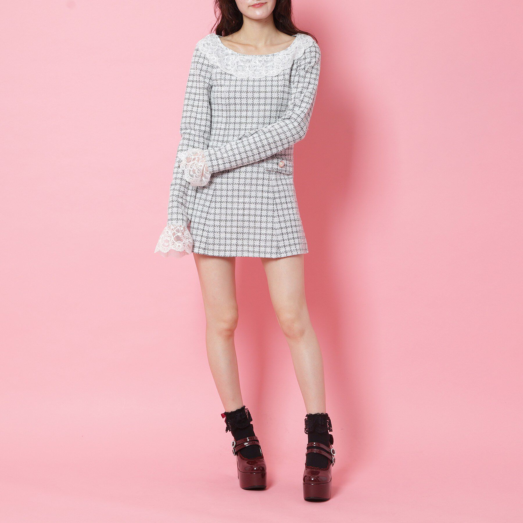 csT&P「厚底バックリボンパンプス」|パンプス|