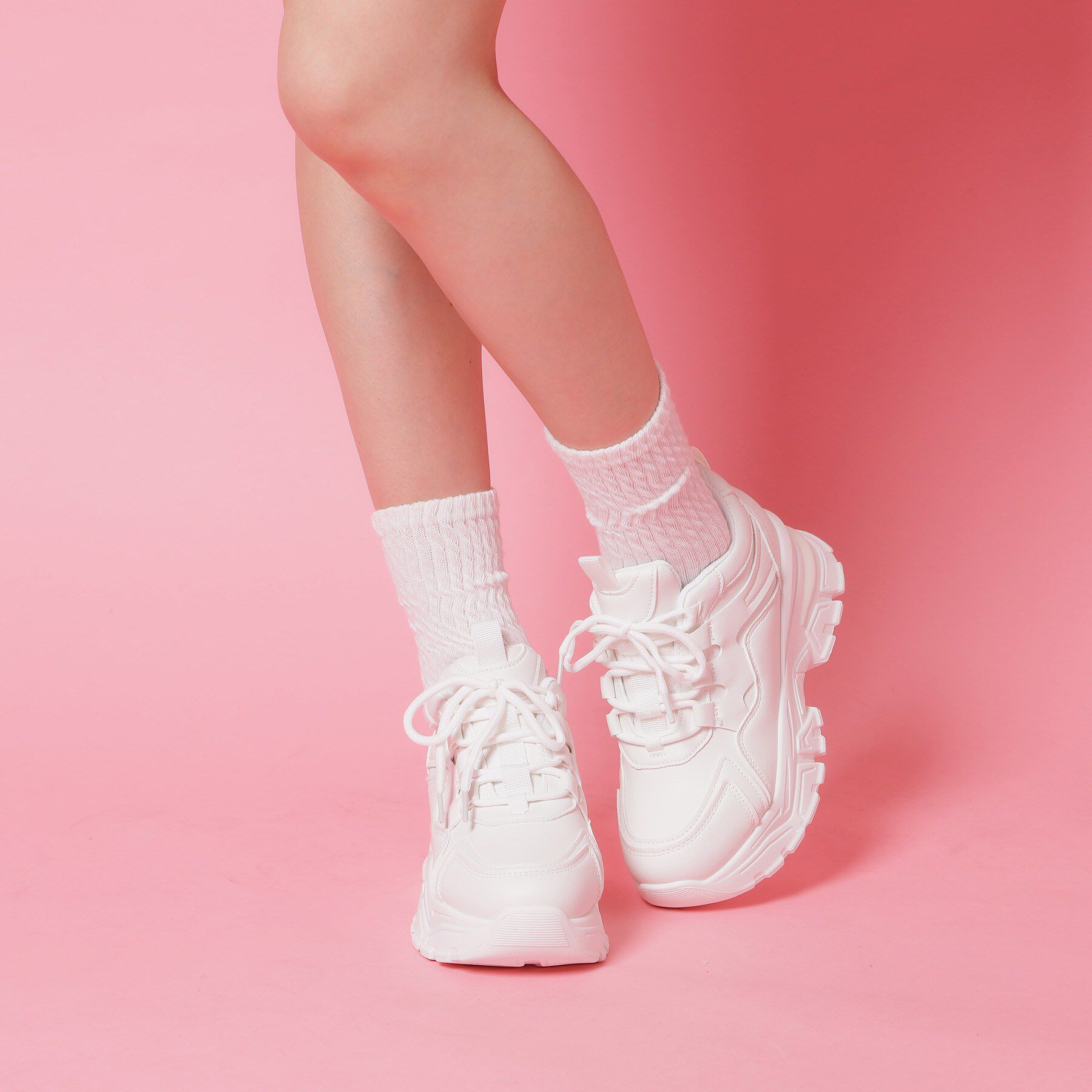 csT&P「厚底スニーカー」|スニーカー|