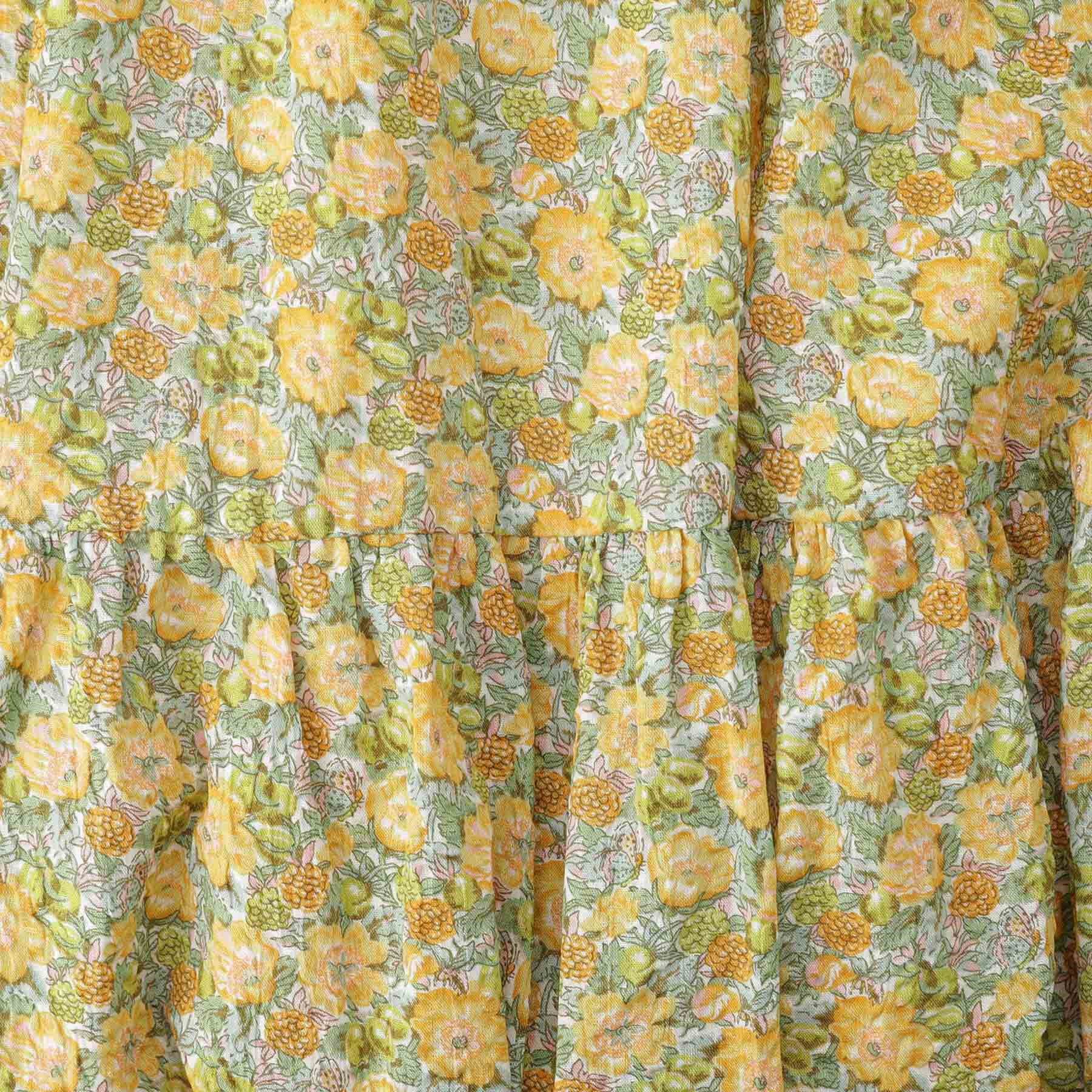 SunaUna「【花柄】パフスリーブワンピース」|ワンピース|