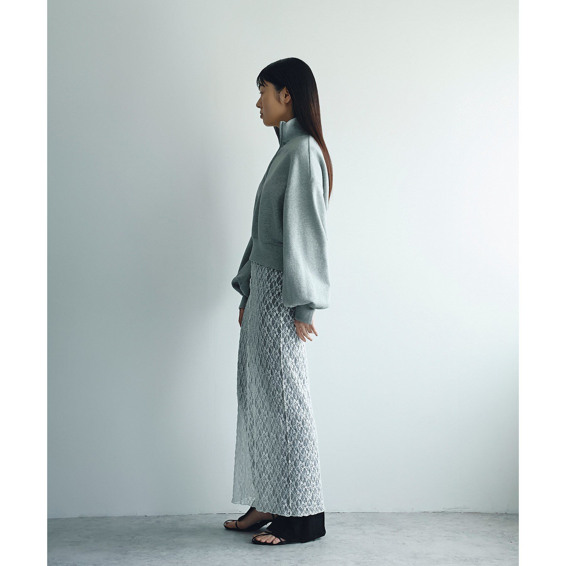 CODE A「puff zip sweat」|パーカー|