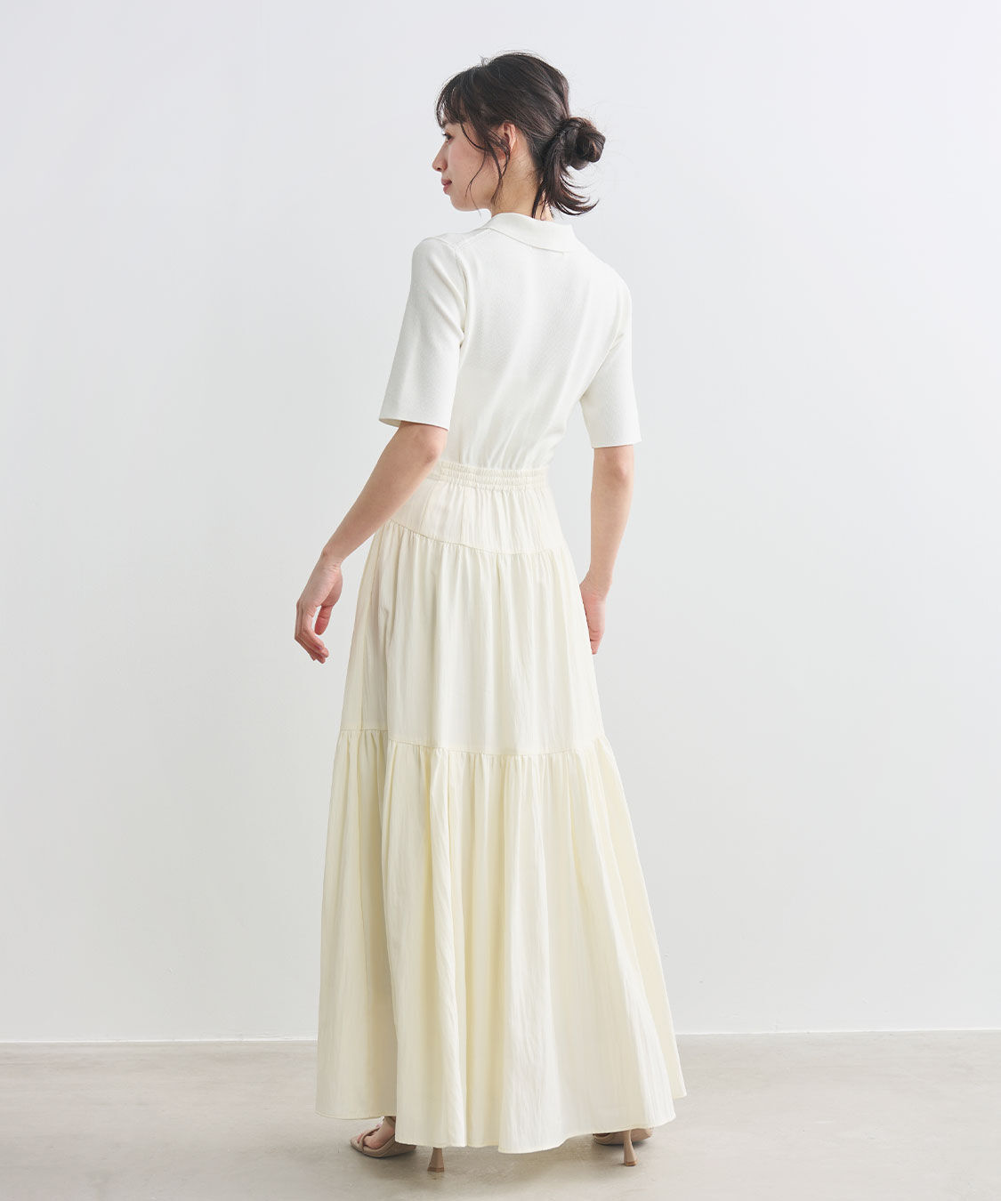 COCO DEAL「ポロニットドッキングワンピース」|ワンピース|