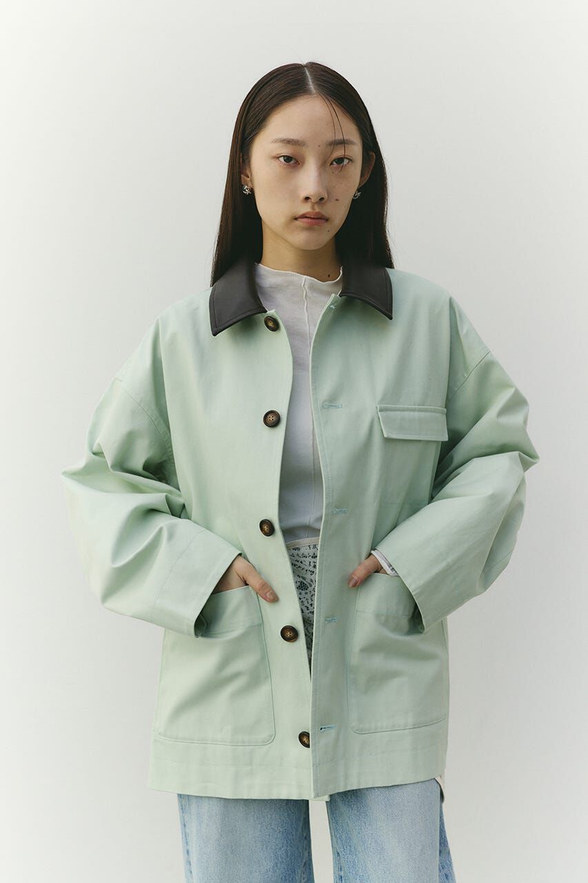 STYLEMIXER「フェイクレザーカラーカバーオール」|その他|