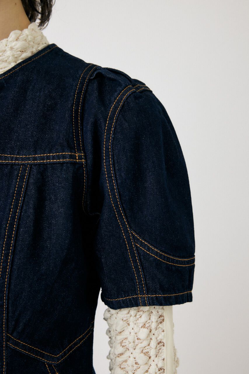 MOUSSY「FRONT ZIP MINI ドレス」|ワンピース|