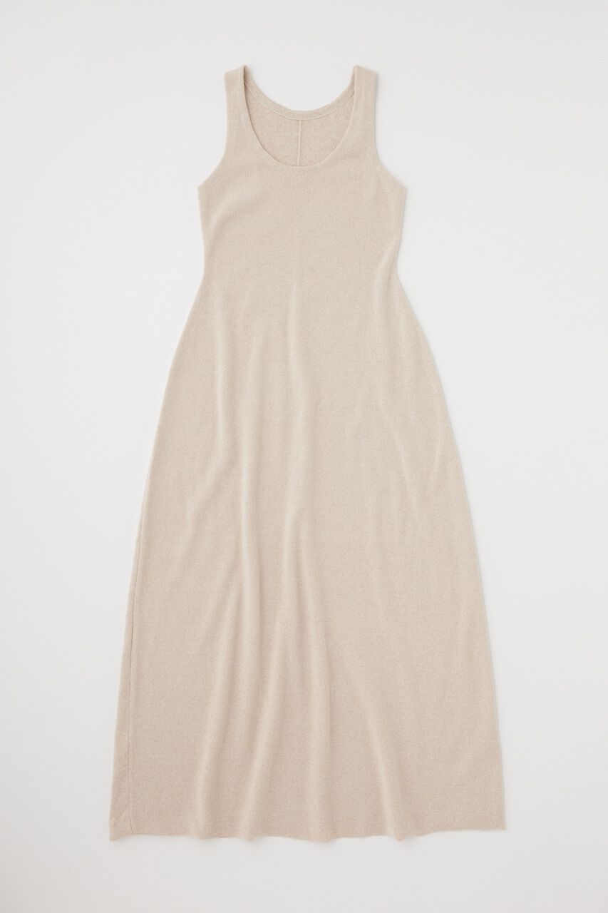MOUSSY「ノースリーブニットワンピース　オーガニックコットン使用」|ワンピース|