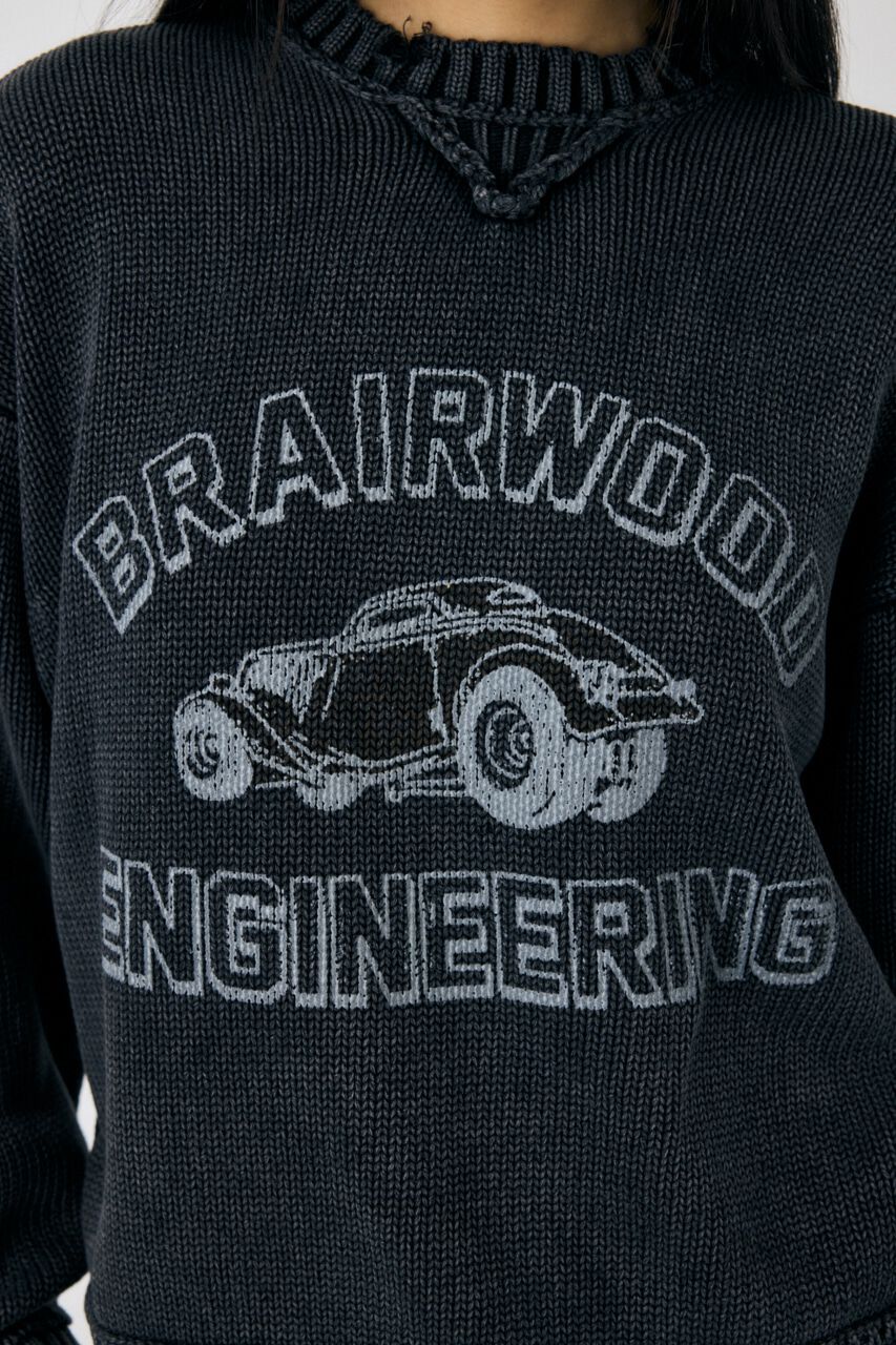 MOUSSY「VINTAGE LIKE PRINTED セーター」|ニット・セーター|