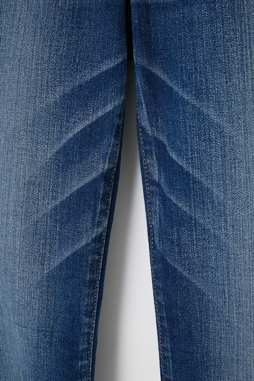 MOUSSY「WF Rebirth embroidery スキニー」|デニム|