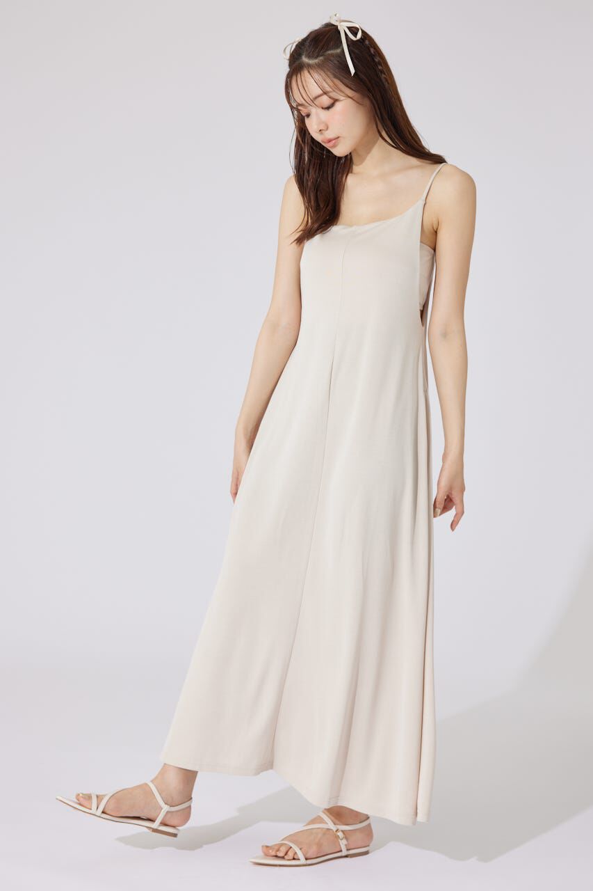 rienda「リラックスカットキャミワンピース」|ワンピース|