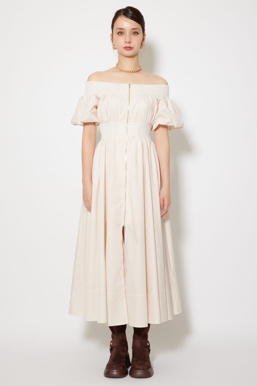 rienda「MA-1オフショルフレアワンピース」|ワンピース|