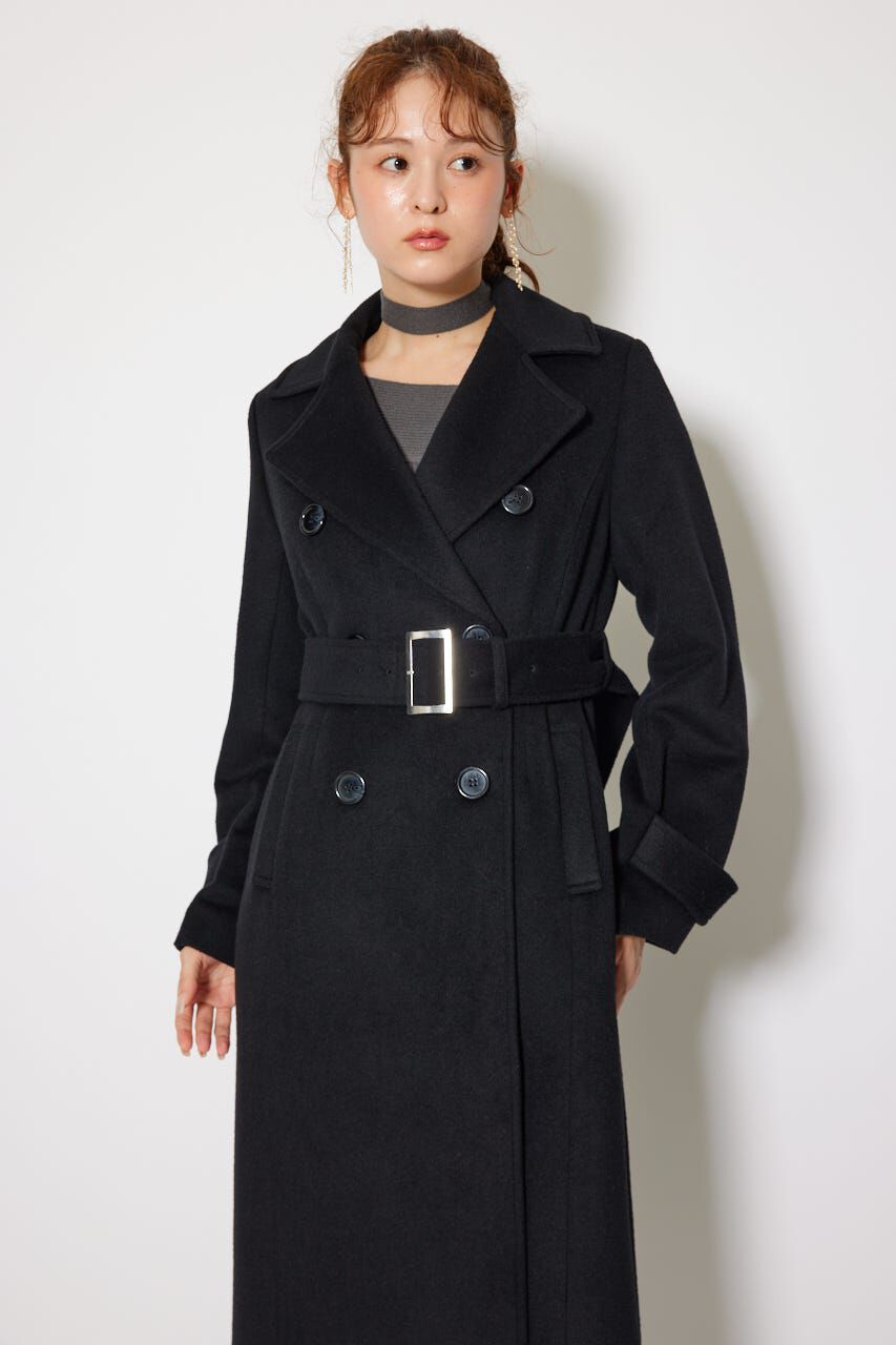 rienda「ダブルカラーシェイプドチェスターコート」|その他|