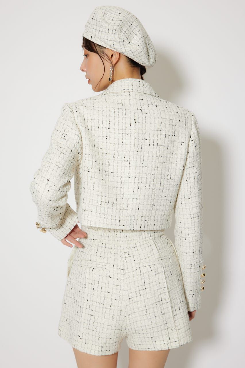 rienda「ツイードショートジャケット」|その他|