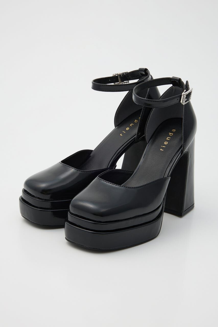 rienda「アンクルストラップパンプス」|パンプス|