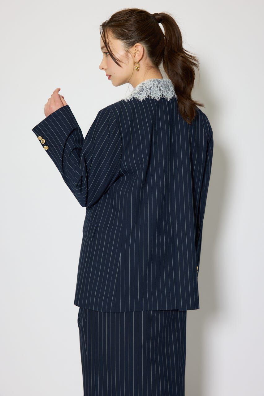 rienda「レースディティール2WAYテーラードジャケット」|その他|