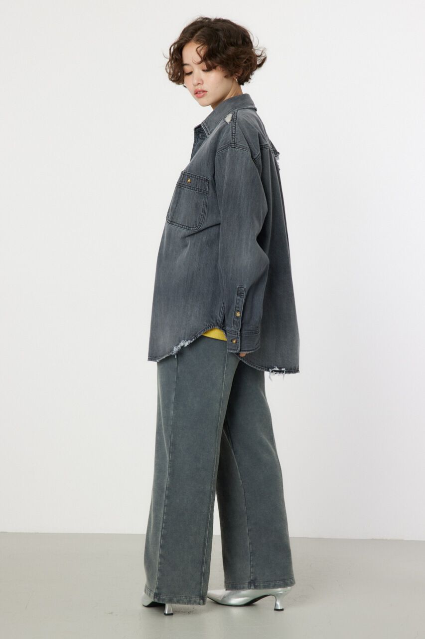 RODEO CROWNS「ダメージデニムシャツ」|シャツ・ブラウス|