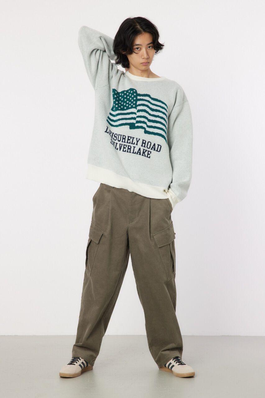 RODEO CROWNS「US flag ニット」|ニット・セーター|