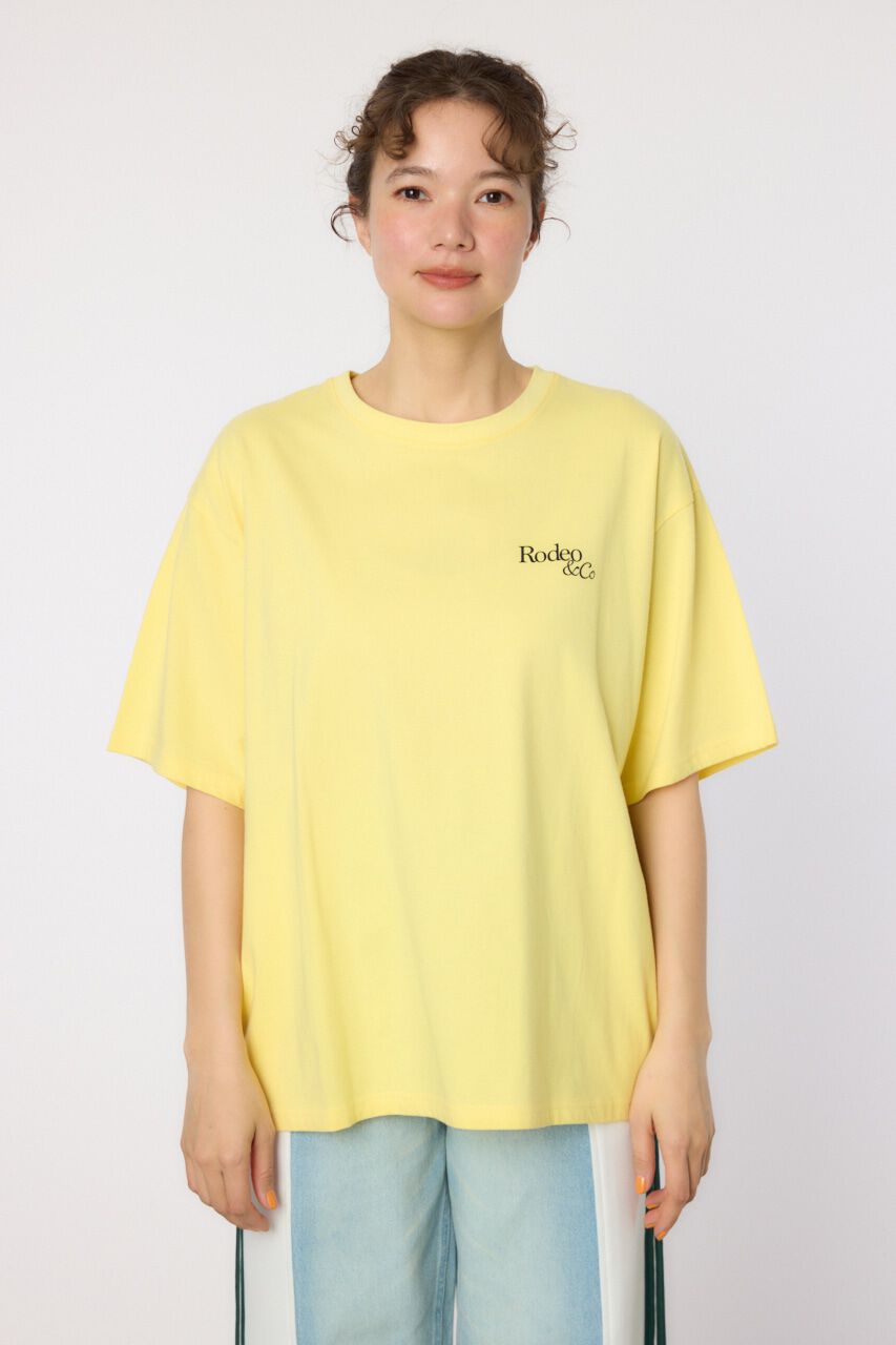 RODEO CROWNS「Flower Logo Embroidery Tシャツ」|Tシャツ・カットソー|