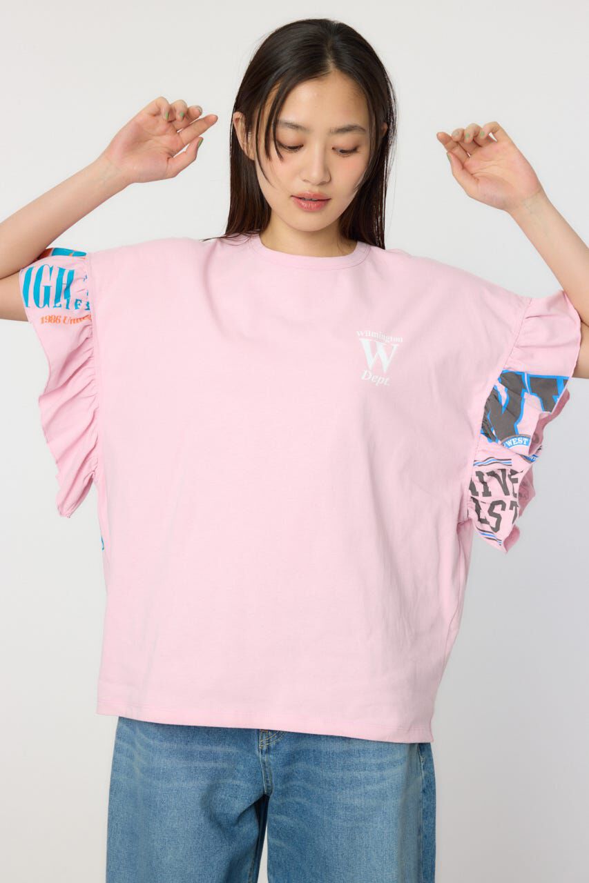 RODEO CROWNS「カスタムリメイクフリルアームトップス」|Tシャツ・カットソー|