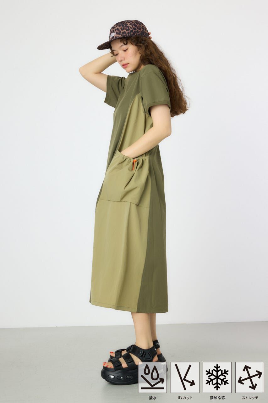 RODEO CROWNS「W/Rドッキングバルーンワンピース」|ワンピース|