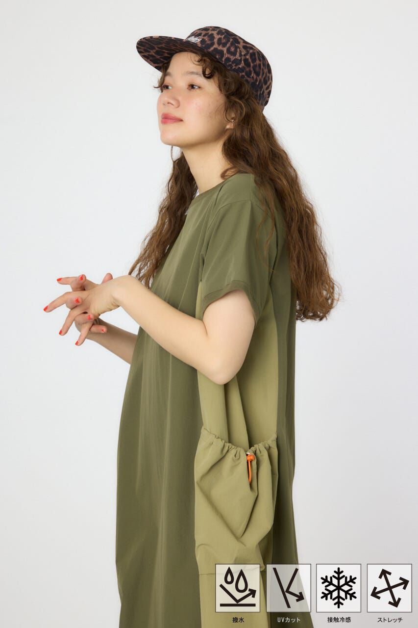 RODEO CROWNS「W/Rドッキングバルーンワンピース」|ワンピース|