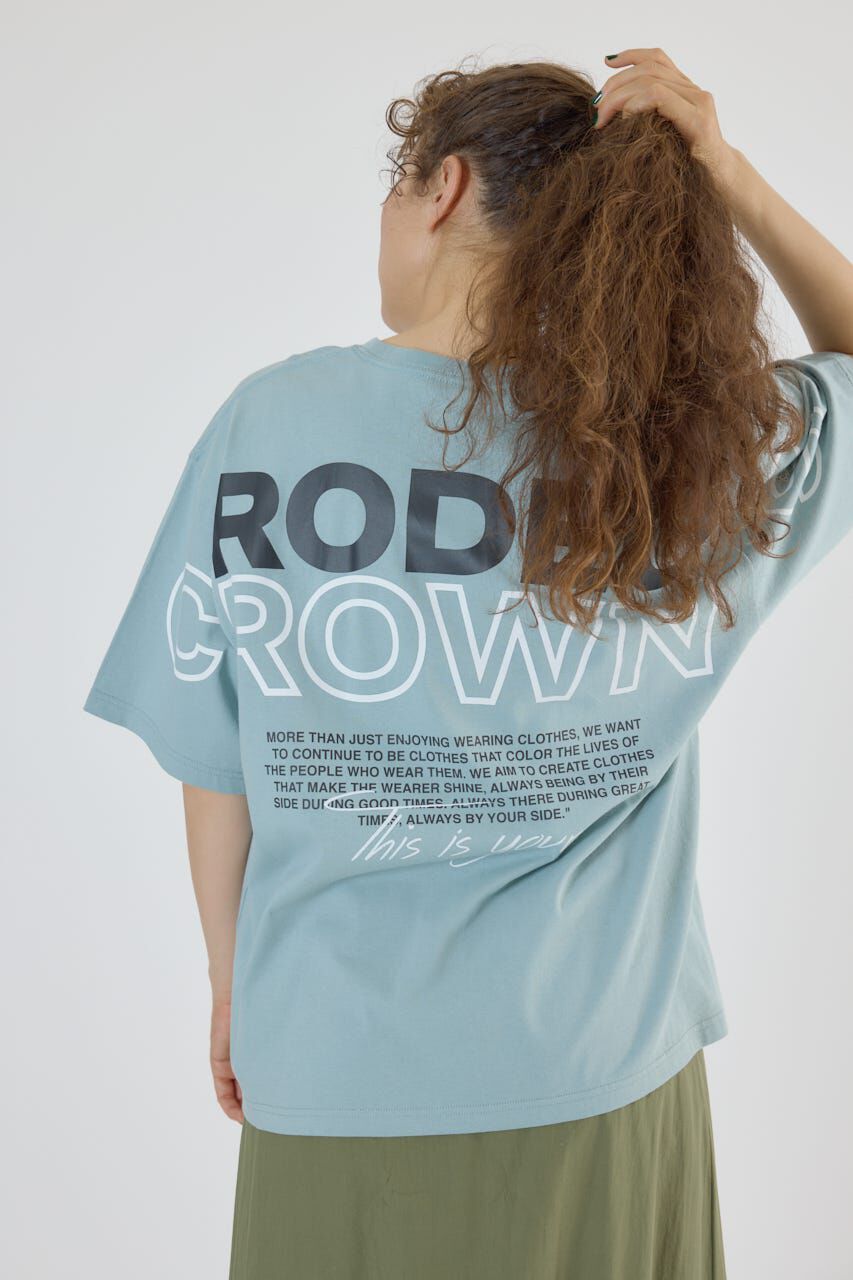RODEO CROWNS「PALETTEロゴTシャツ」|Tシャツ・カットソー|