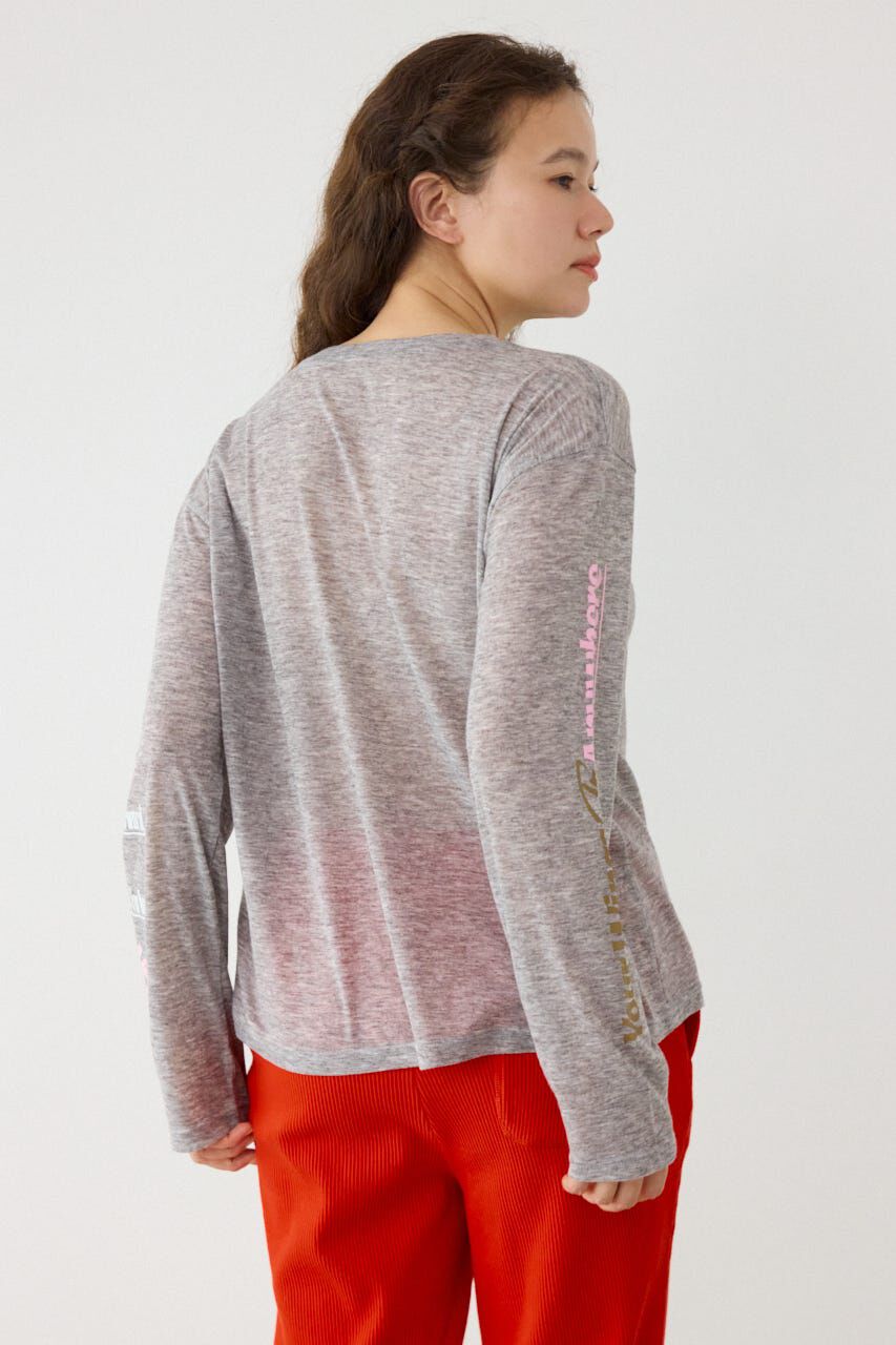 RODEO CROWNS「メッセージロングスリーブ Tシャツ」|Tシャツ・カットソー|