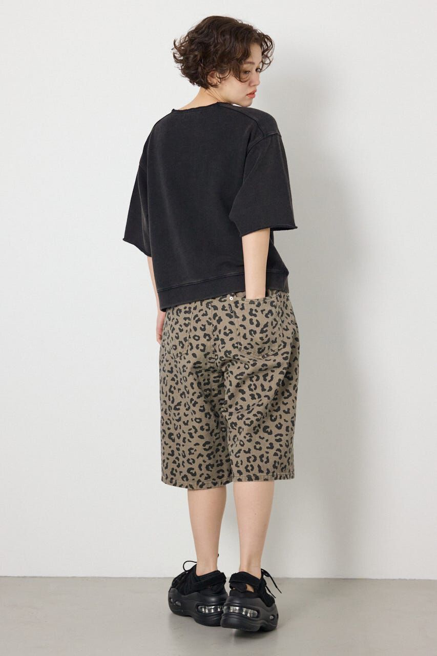 RODEO CROWNS「＜WEB先行アイテム＞切替カレッジ半袖スウェット」|Tシャツ・カットソー|