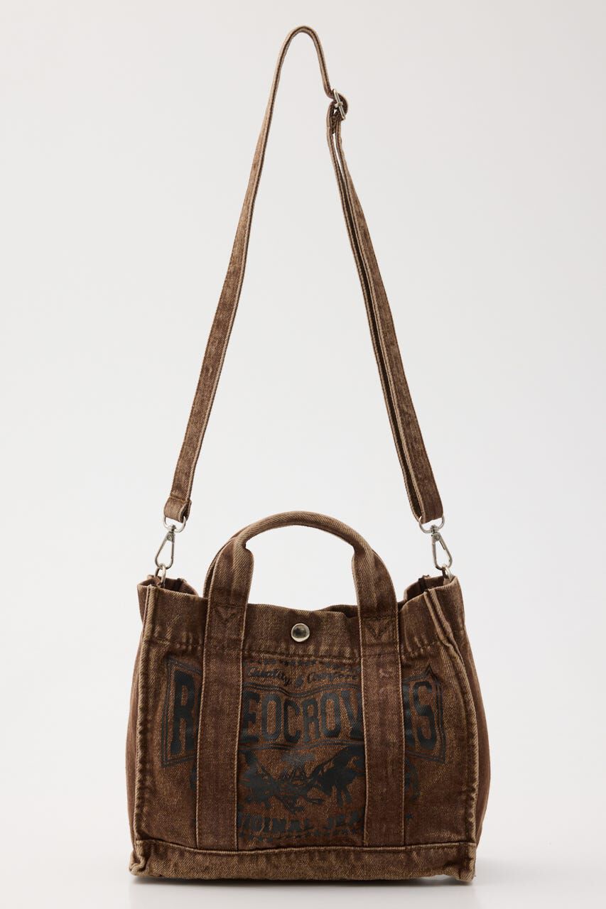 RODEO CROWNS「＜WEB先行アイテム＞DENIMスクエア2WAYトート」|その他|