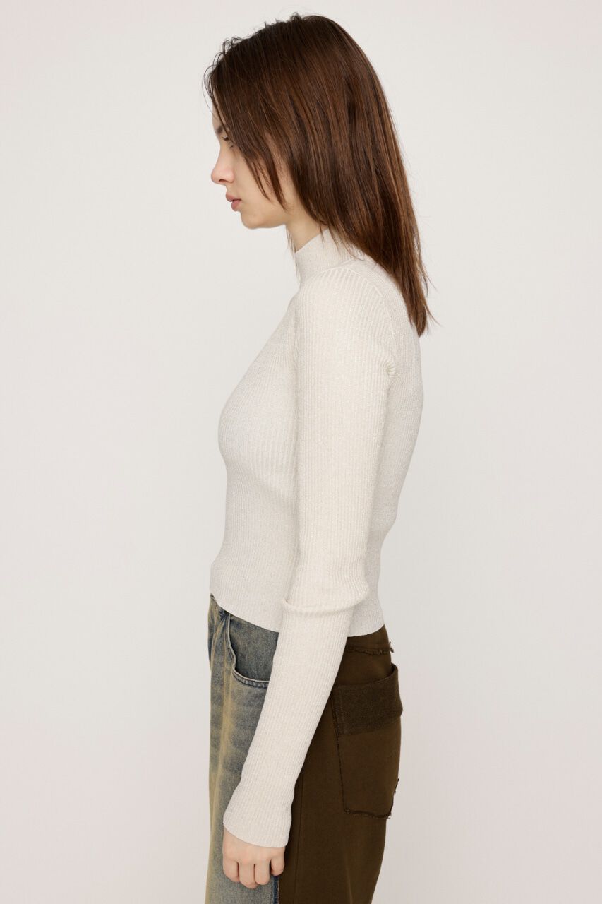 SLY「GLITTER COMPACT トップス」|ニット・セーター|