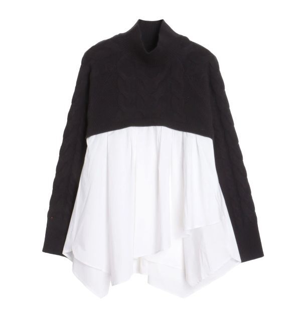 ELENDEEK「ASYMMETRY DOCKING KT」|ニット・セーター|