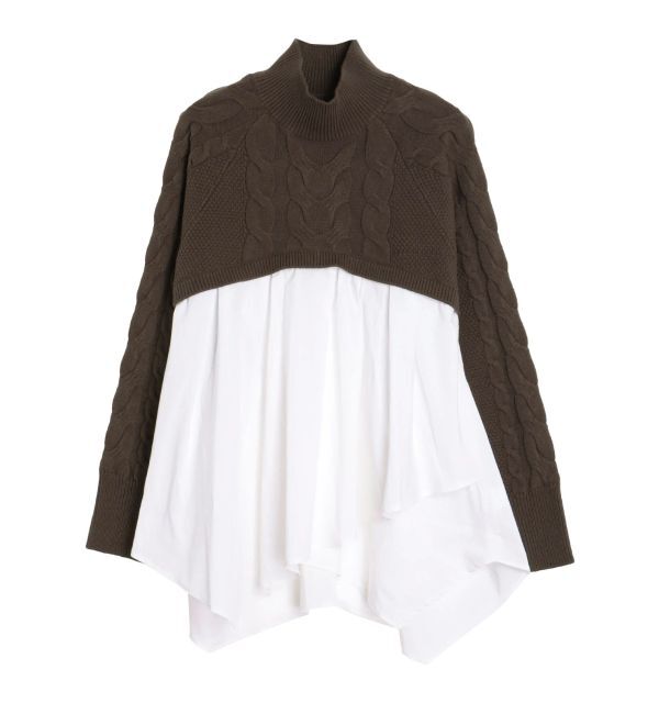 ELENDEEK「ASYMMETRY DOCKING KT」|ニット・セーター|