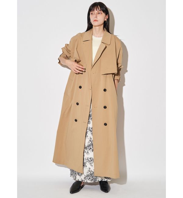 ELENDEEK「2WAY TRENCH CT」|トレンチコート|ベージュ