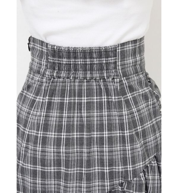 RESEXXY「レイヤードラッフルタイトスカート」|スカート|