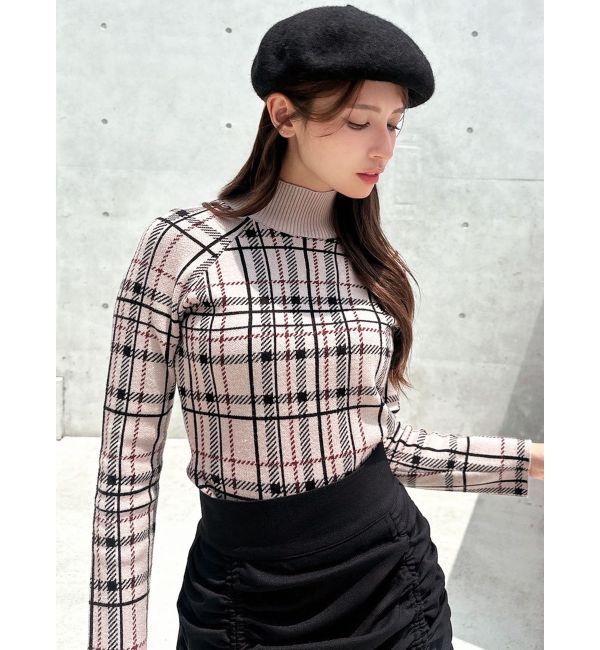 RESEXXY「ハイネックベーシックニットトップス」|ニット・セーター|