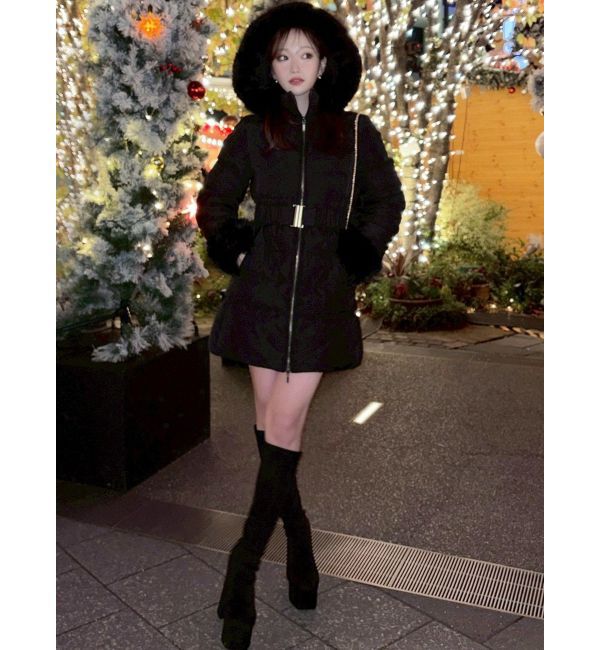 RESEXXY「フード付きダウンコート【完売サイズは品番：1526100221で販売中】」|ダウン|