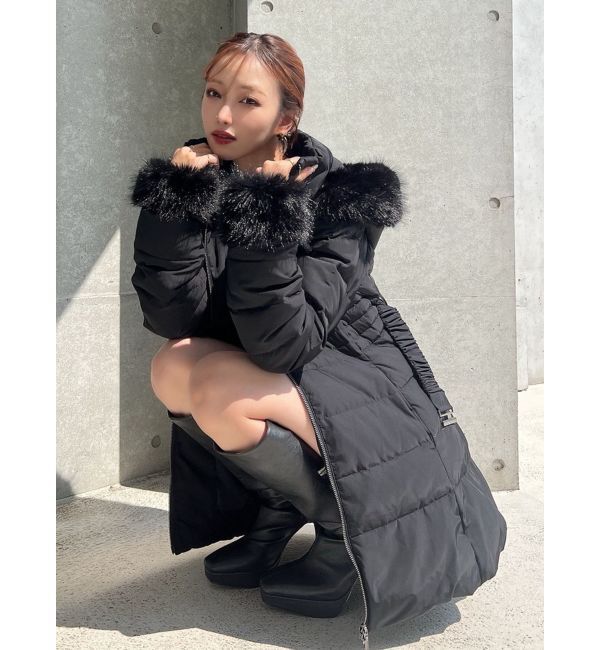 RESEXXY「フード付きダウンコート【完売サイズは品番：1526100221で販売中】」|ダウン|