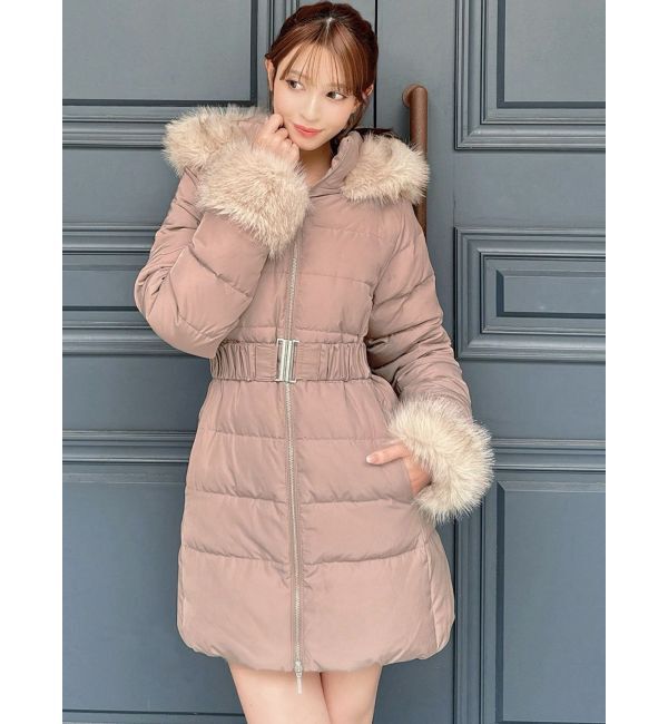 RESEXXY「フード付きダウンコート【完売サイズは品番：1526100221で販売中】」|ダウン|