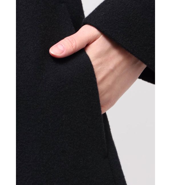 RESEXXY「ショートビーバーウールロングコート」|その他|