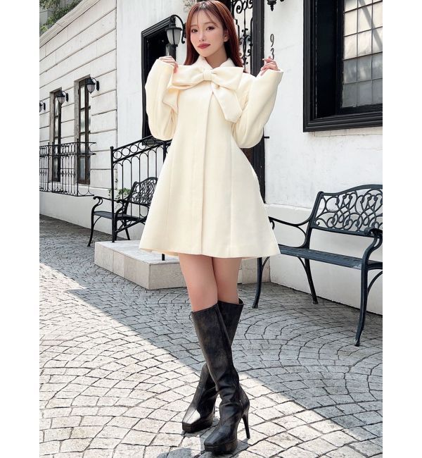 RESEXXY「【追加生産分】ビッグリボンミディコート」|その他|