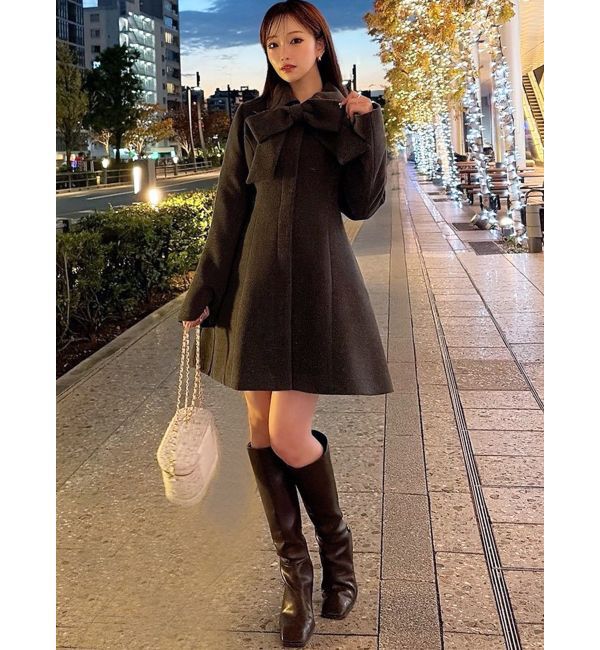 RESEXXY「【追加生産分】ビッグリボンミディコート」|その他|