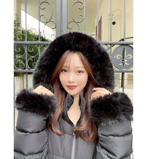 RESEXXY「【追加生産分】フード付きダウンコート」|ダウン|