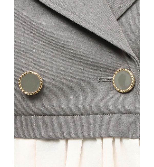 RESEXXY「ドッキングフリルミディジャケット」|その他|