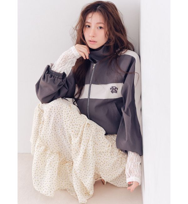 RESEXXY「バイカラーパイピングブルゾン」|ブルゾン・スタジャン|